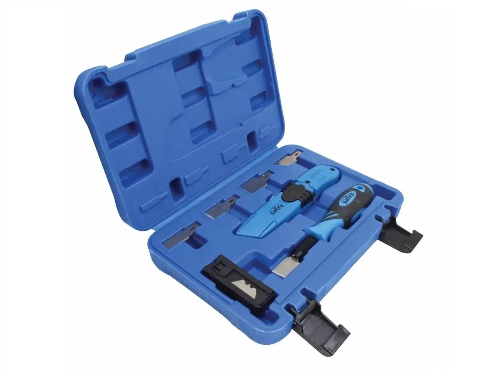 SATRA Schaber und Cuttermesser Set 27tlg