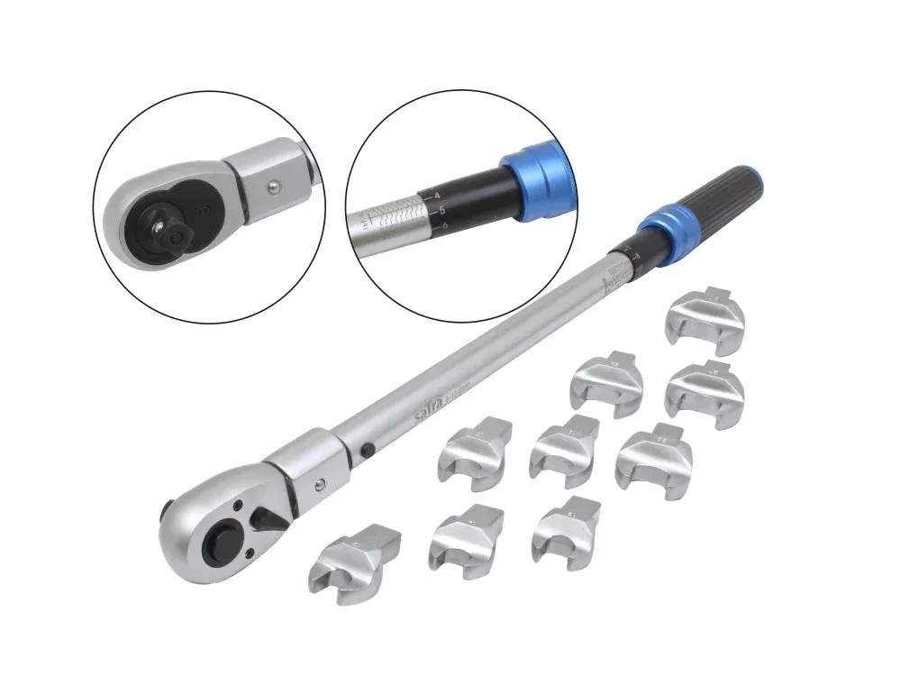 SATRA Drehmomentschlüssel Set mit Wechselkopf