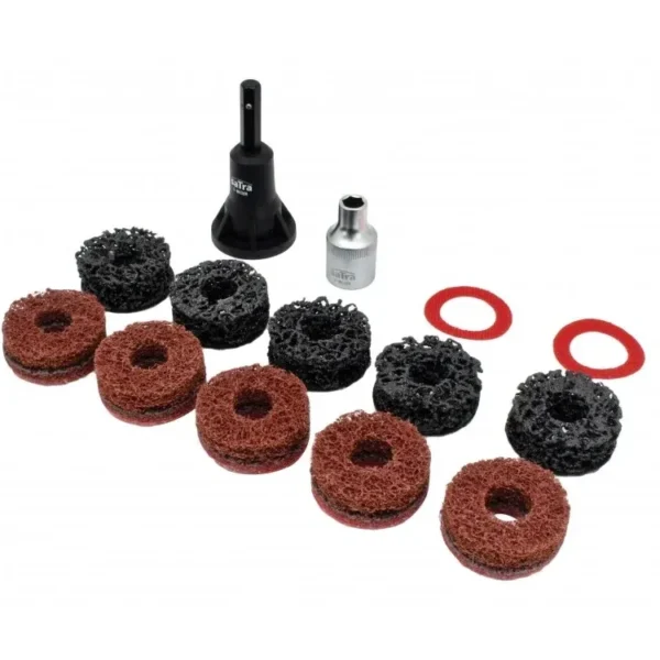 SATRA Radnabenschleifer Stehbolzennabe Set 14tlg