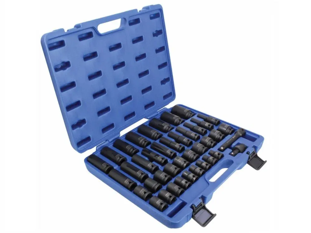 ASTA Sechskant Kraft Stecknüsse Satz 40tlg 1/2''