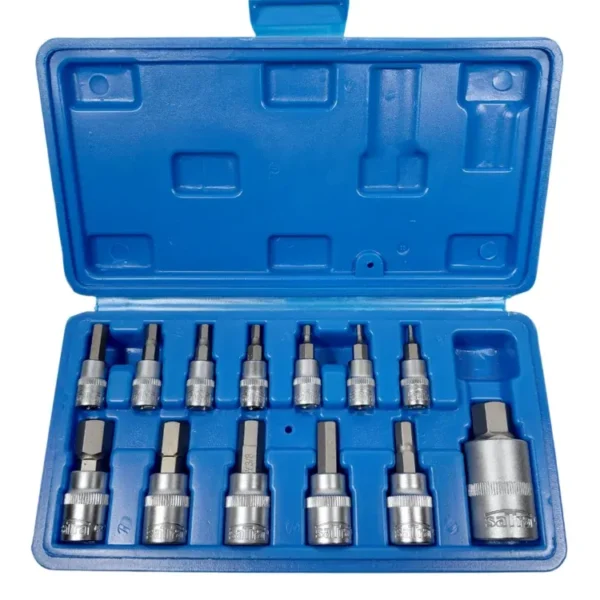 SATRA Zoll Innensechskant Steckschlüsselsatz 13 tlg