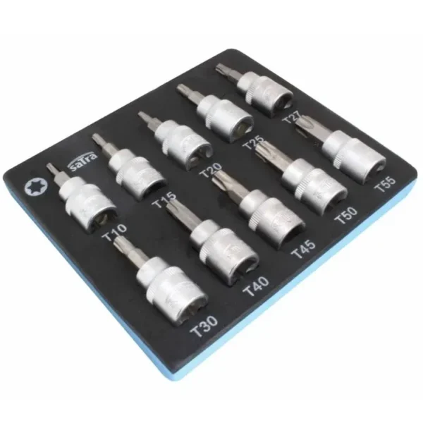 SATRA Torx Steckschlüssel Satz T10-T55 3/8'' 10tlg