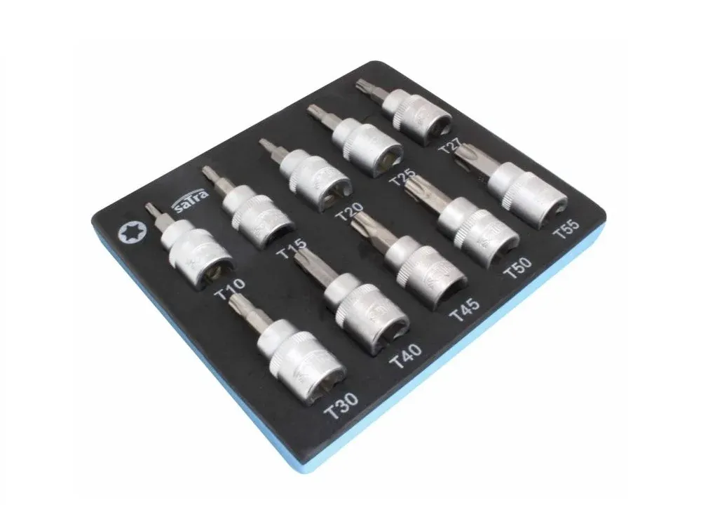 SATRA Torx Steckschlüssel Satz T10-T55 3/8'' 10tlg
