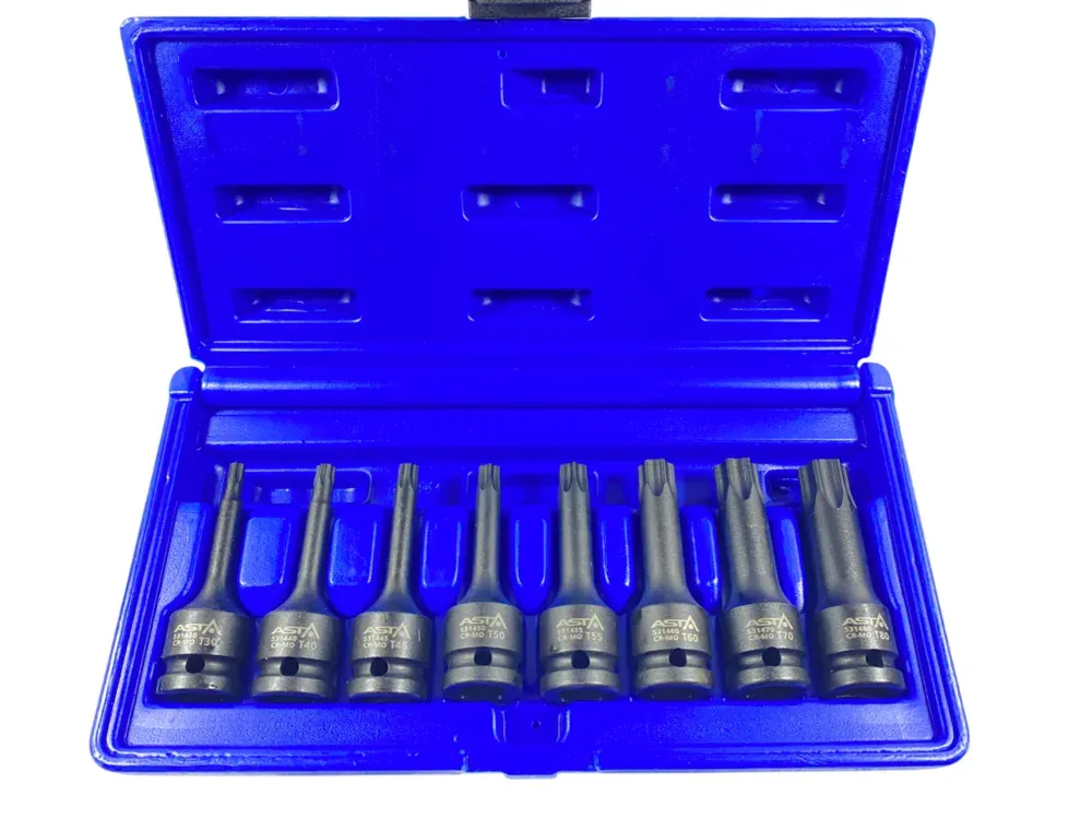 ASTA Torx Kraft Steckschlüsselsatz 8-tlg
