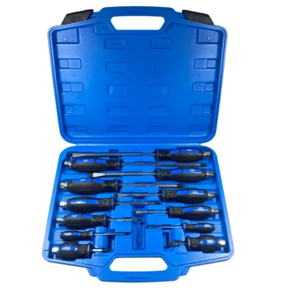 SATRA Schraubendreher mit Schlagkappe Set 12tlg