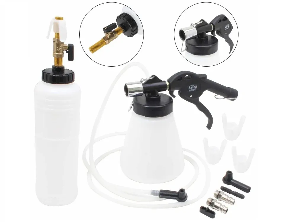 SATRA Druckluft Bremsenentlüftungsgerät zum Absaugen