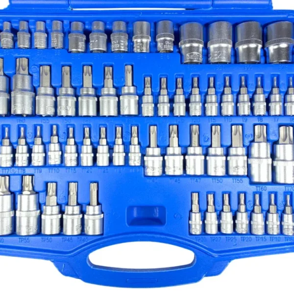 SATRA Steckschlüssel Satz Torx 60tlg 1/2'' 3/8'' 1/4''