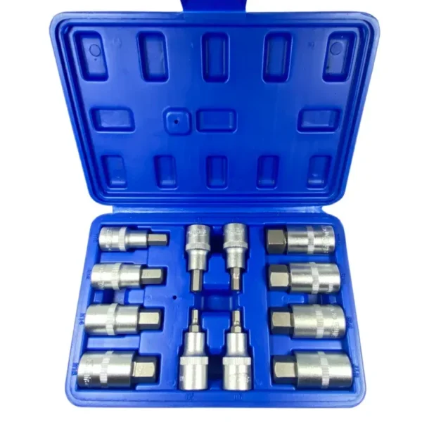 SATRA Innensechskant Steckschlüssel Satz H5-H22 1/2'' 12tlg