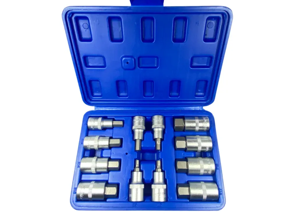 SATRA Innensechskant Steckschlüssel Satz H5-H22 1/2'' 12tlg