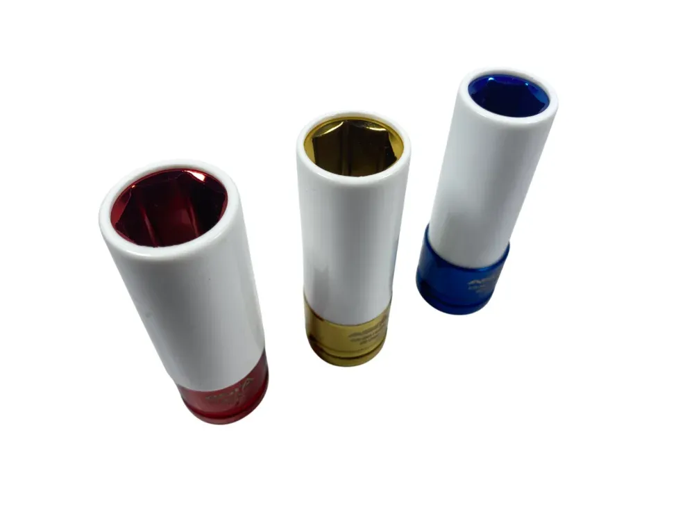 ASTA Felgennuss mit Kunststoffhülse Set 3 tlg 17 19 21mm 1/2''