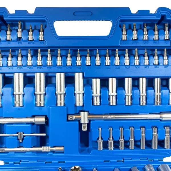 SATRA Steckschlüssel Satz 179tlg 1/2'' 3/8'' 1/4''