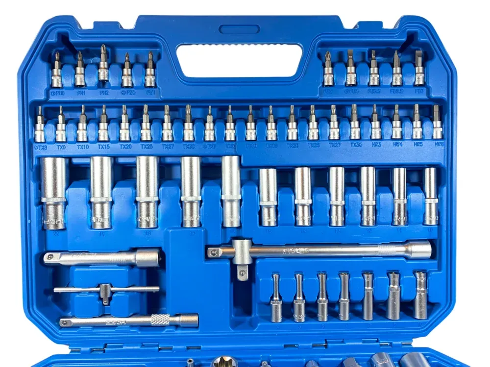 SATRA Steckschlüssel Satz 179tlg 1/2'' 3/8'' 1/4''