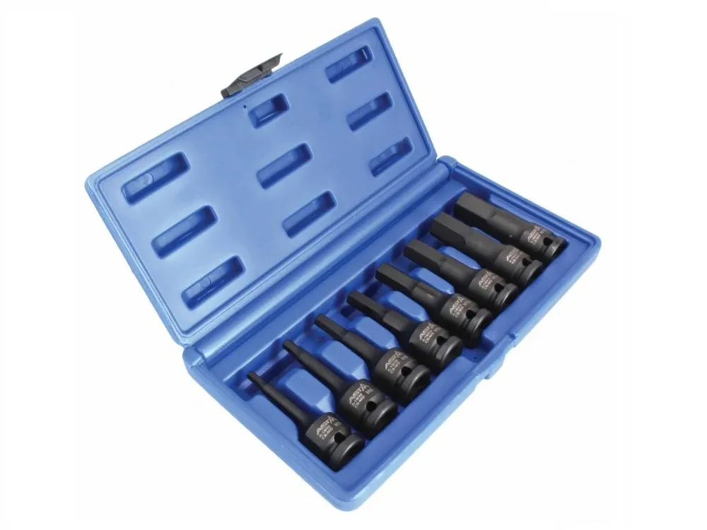 ASTA Schlagschrauber Innensechskant Steckschlüssel Satz 1/2''