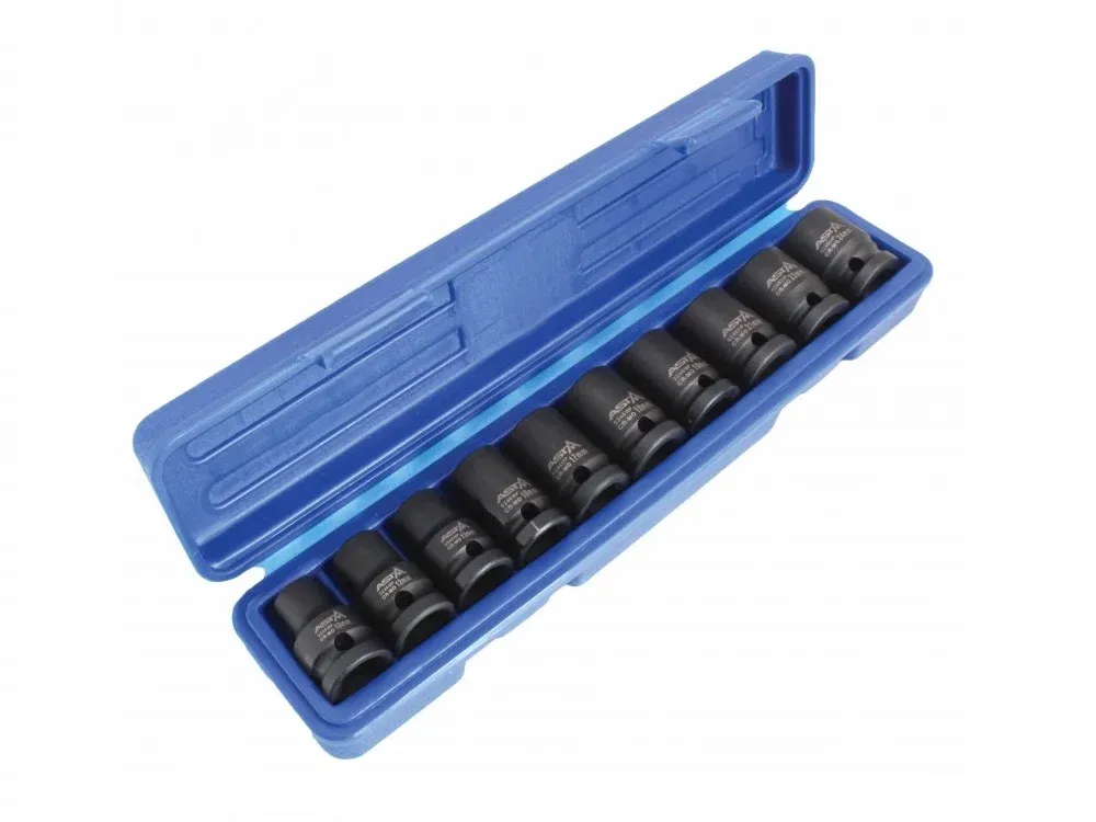 ASTA Sechskant Kraft Steckschlüssel Satz 10-24mm 10tlg