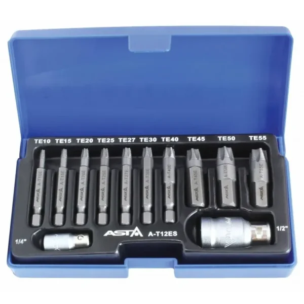 ASTA Torx Schrauben Linksausdreher 12 tlg T10-T55