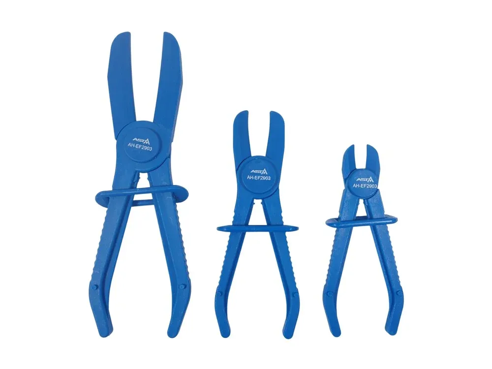 ASTA Schlauch Abklemmzangen Set 3 tlg