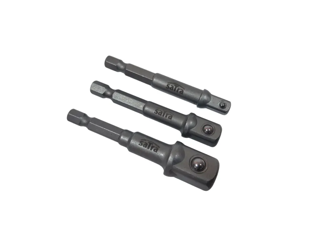 SATRA Steckschlüssel Adapter Satz 3tlg 1/4'' 3/8'' 1/2''