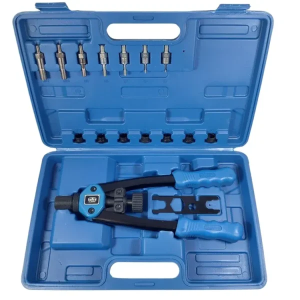 SATRA Kraft Doppelhebel Nietzange Set M3-M12