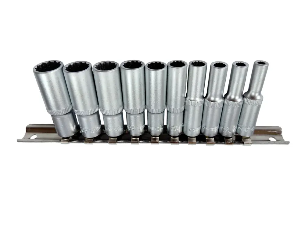 ASTA Vielzahn Langnuss Steckschlüssel Satz 4-13mm 1/4''