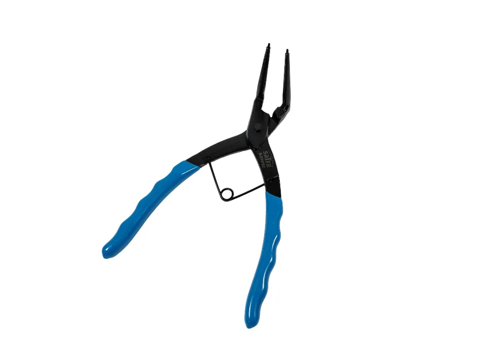 SATRA Sicherungsring Seegering Sprengring Zange 185mm 90 Grad abgewinkelt