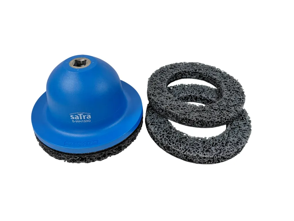 SATRA Spar Set 1x Radnabenschleifer + 2x Ersatzscheiben