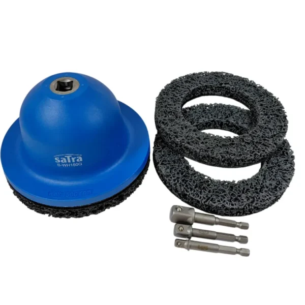 SATRA Spar Set 1x Radnabenschleifer + 2x Ersatzscheiben + Adapter Set