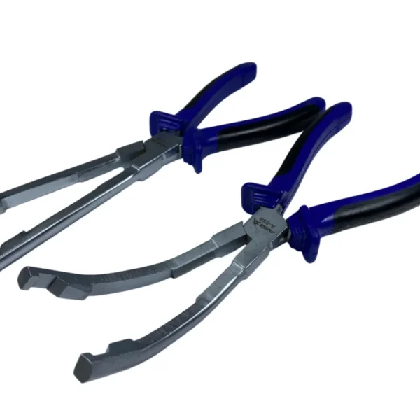 ASTA 2x Glühkerzen Stecker Zangen Set gerade und gebogen 245mm 235mm