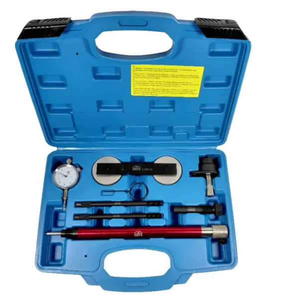 SATRA Motoreinstellwerkzeug mit Messuhr passend für VAG 1.2 1.4 1.6 Kfz Motor