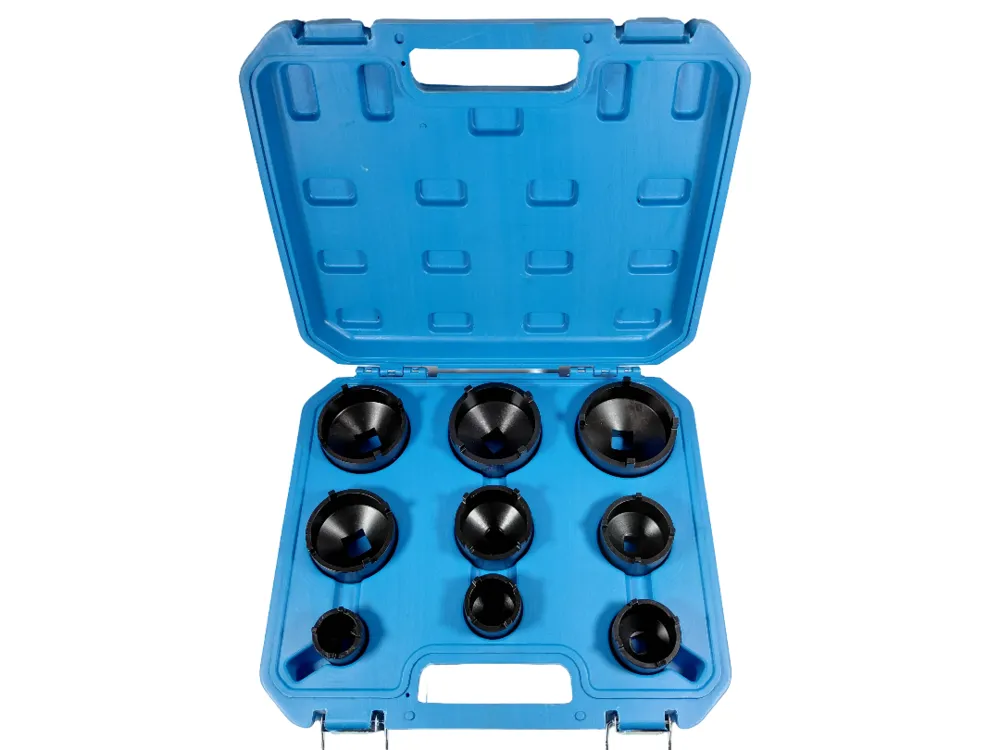 SATRA Zapfenschlüssel Nutmuttern Schlüssel Satz KM4-KM12 1/2'' 3/4''