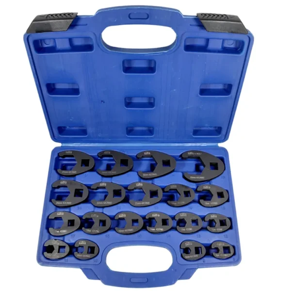 SATRA Hahnenfuß Leitungs Steckschlüssel 19 tlg Set 8-32mm 3/8'' 1/2''