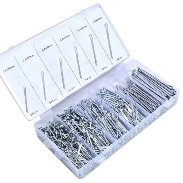 ASTA Sicherungssplint Sicherungsstift Set 1000 tlg 1,5x25mm - 4,0x60mm