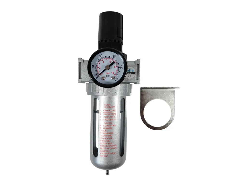 SATRA Druckminderer Wasserabscheider Ölabscheider 1/2'' mit Wandhalter