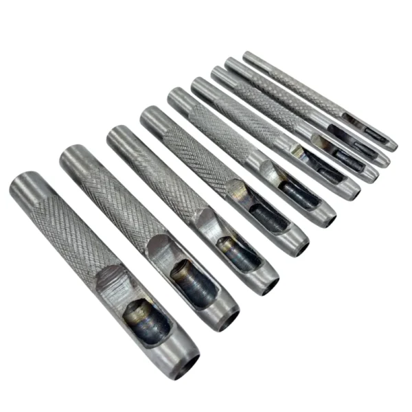 SATRA Locheisen Loch Stanz Set 9tlg 2,5-10mm